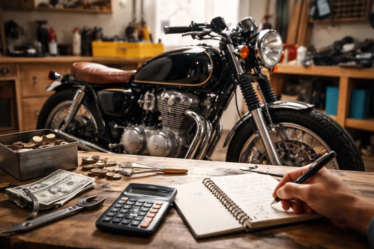 Comment établir un budget pour la restauration d'une moto classique