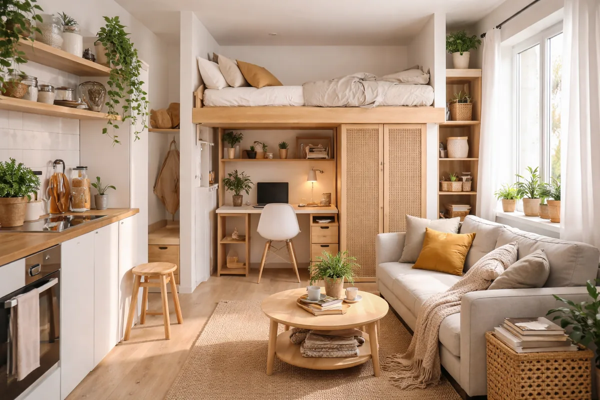 Les meilleures idées pour optimiser un petit espace chez soi