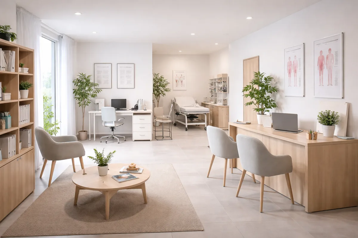 Comment optimiser l'agencement d'un espace généraliste de 35 m²