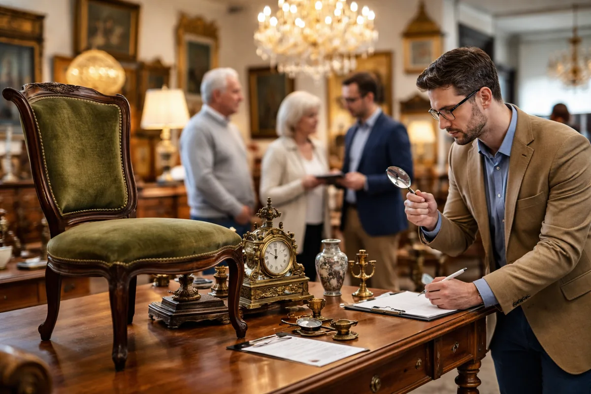 Comment faire estimer des objets anciens de mobilier avant une vente aux enchères